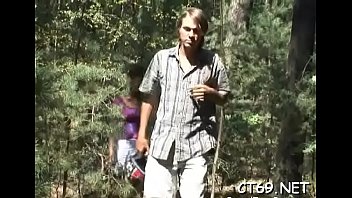 Wet hole of a naughty slut finally gets a giant dong deep inside