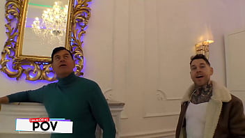 Double teaming ukrainian supermodel josephine in the new condo