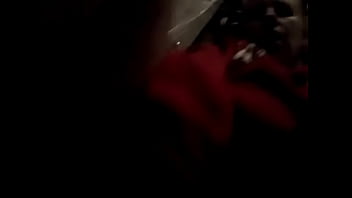 Whore plays with pussy