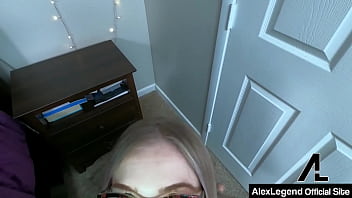 Butt inked blonde kaiia eve floods her mouth with alex legend's sperm