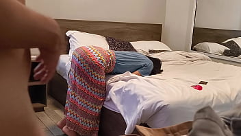 Big ass girlfriend sneaking standing doggy sex after the club Big ass girlfriend sneaking standing doggy sex after the club