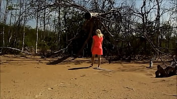 Big ass on a sunny day