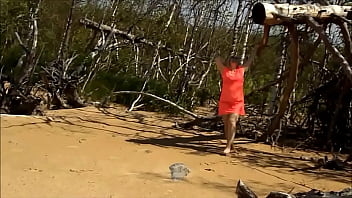 Big ass on a sunny day