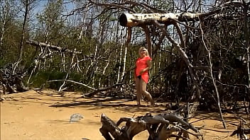 Big ass on a sunny day