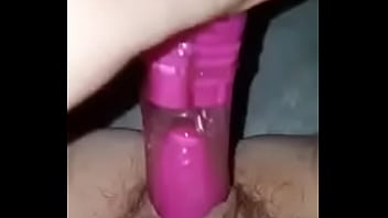 Friend with dildo