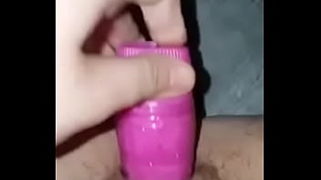 Friend with dildo