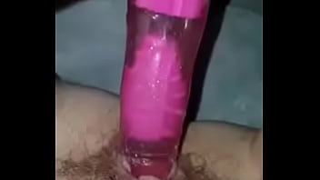 Friend with dildo