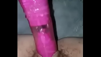 Friend with dildo