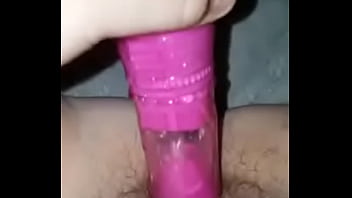 Friend with dildo