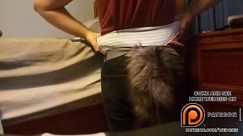 Nerd receives a huge wedgie