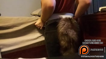 Nerd receives a huge wedgie