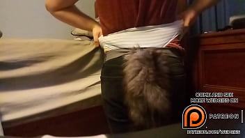 Nerd receives a huge wedgie