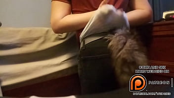 Nerd receives a huge wedgie
