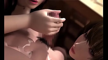 Doggystyle and titjob hentai