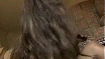 Babe enjoys a big black cock