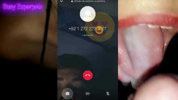 Susy me chupa el pene en una videollamada caliente a un amigo Susy me chupa el pene en una videollamada caliente a un amigo