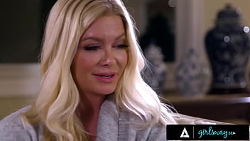 Babe has affair with hot milf part 1