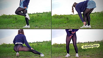 Nonton 398 Perfect Ass In Pantyhose Outdoors [4k] thumbnail