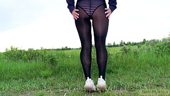 398 perfect ass in pantyhose outdoors 4k
