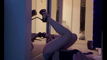 European stepmom artemisia love showing her long legs in high heels European stepmom artemisia love showing her long legs in high heels