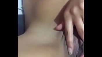 Novia morena masturba