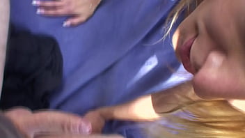 Horny blonde picked up on the street and anal fucked in the park