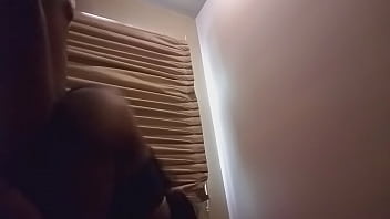 Black bubble butt riding my dick