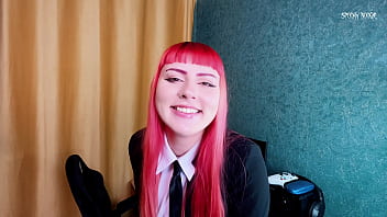 Femdom role makima seduced you to creampie her tight pussy