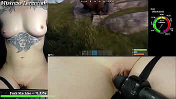 More adventures in rust with my vibe on my pussy and a in my hand