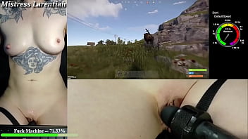 More adventures in rust with my vibe on my pussy and a in my hand