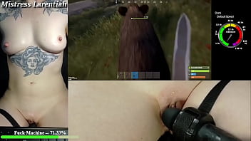 More adventures in rust with my vibe on my pussy and a in my hand
