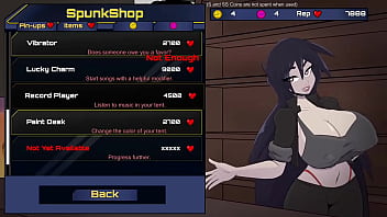 Fucking a catgirl then a busty shopkeeper spunkstock