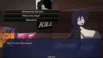 Fucking a catgirl then a busty shopkeeper spunkstock