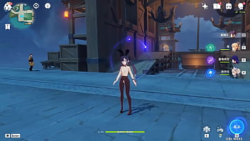 王何惜 or hexilucky genshin impact mod for mona bunny girl nude from a chinese mod that like doing nude lewds and posting