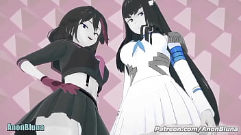 Satsuki y ryuko anonbluna