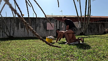 Fodendo no quintal da minha sogra
