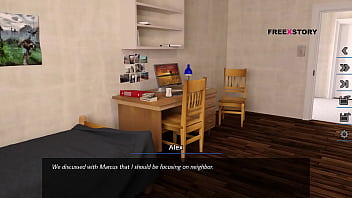 Dreams of desire alex watching jenna while she changing her dress & landlady fingering jenna in dreram world