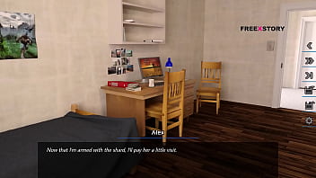 Dreams of desire alex watching jenna while she changing her dress & landlady fingering jenna in dreram world