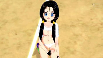 Videl gets horny in the middle of training