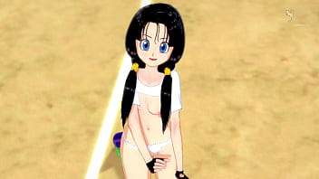 Videl gets horny in the middle of training