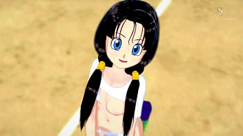 Videl gets horny in the middle of training