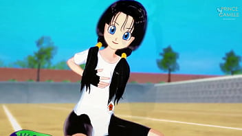 Videl gets horny in the middle of training