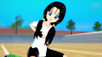 Videl gets horny in the middle of training
