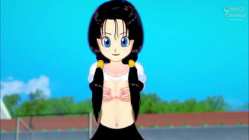 Videl gets horny in the middle of training