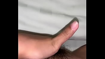 Always horny on my bed