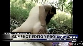 Cute y pleasing cock in the forest pov