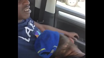 Getting my dick suck in my car Getting my dick suck in my car