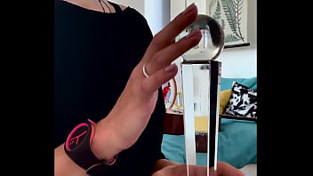 Masturbating on set of commercial larajuicy