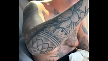 Just a girl trynna fix her sports bra in the gym parking lot