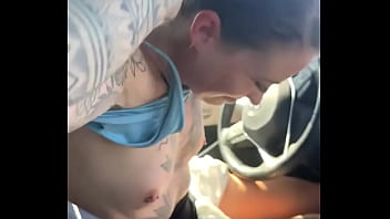 Just a girl trynna fix her sports bra in the gym parking lot